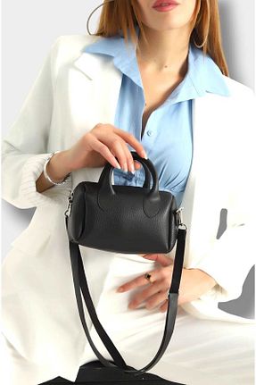 کیف دوشی مشکی زنانه چرم مصنوعی ROSE BERRY - کد 930236796