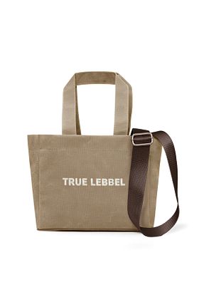 کیف دوشی بژ مردانه پارچه ای True LebbeL - کد 904469249