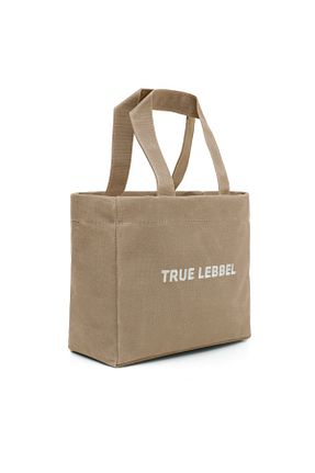 کیف دوشی بژ مردانه پارچه ای True LebbeL - کد 904469249
