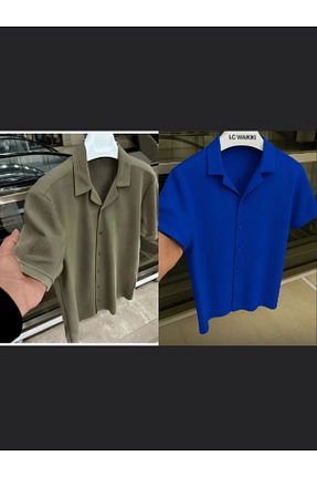 پیراهن رنگی مردانه رگولار LC Waikiki - کد 930237993