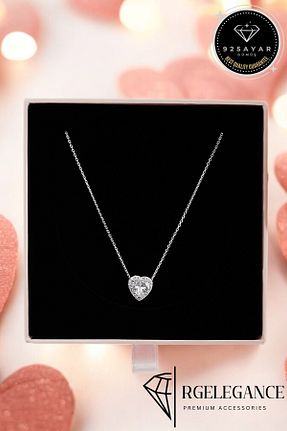 گردنبند نقره زنانه 925 عیار RGELEGANCE Premium Accessories - کد 865284620