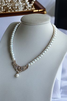 گردنبند مروارید سفید FAYRA ACCESSORIES - کد 926035311