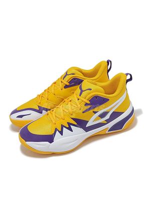 کفش بسکتبال بنفش زنانه پارچه ای Puma - کد 872238975