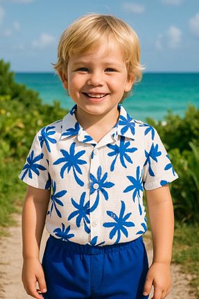 ست بالاتنه و پائین تنه رنگی بچه گانه بافتنی Yalçınoğlu Kids - کد 930480394