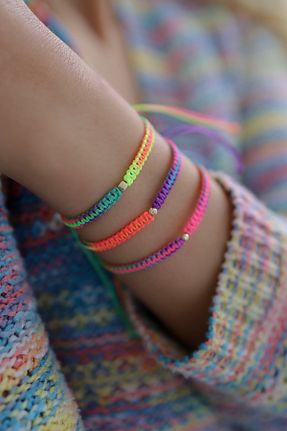 دستبند طلا رنگی زنانه 14 عیار MELEXY - کد 923107898