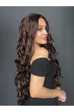 کلاه گیس قهوه ای زنانه Suzan Peruk - کد 930304675