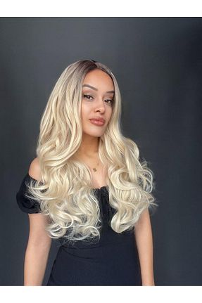 کلاه گیس زرد زنانه Suzan Peruk - کد 930304655
