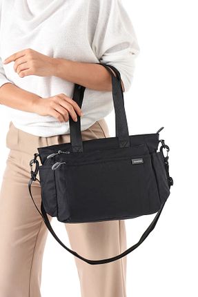 کیف دوشی مشکی زنانه ساتن Lifonbag - کد 930317461