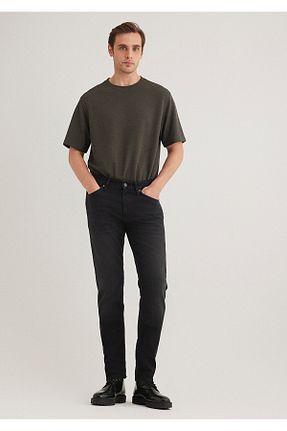 شلوار جین طوسی مردانه پاچه تنگ Mavi - کد 2474758