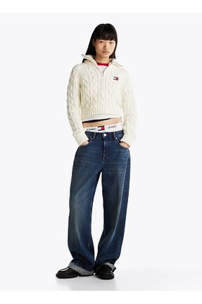 پلیور سفید زنانه Tommy Jeans - کد 930341161