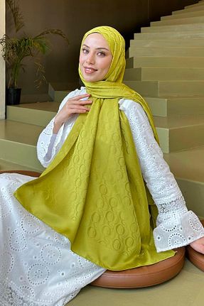 شال سبز زنانه lamelif - کد 930343926