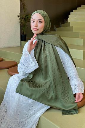 شال خاکی زنانه lamelif - کد 930343904