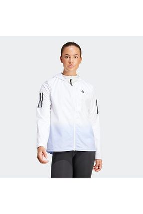 بادگیر و بارانی اسپرت سفید زنانه پلی استر adidas - کد 929300066