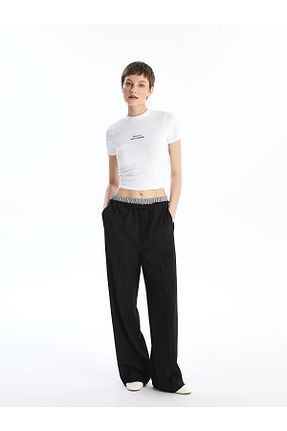 شلوار سبز زنانه پنبه ای LC Waikiki - کد 930347141