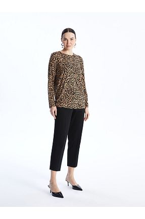 شلوار سبز زنانه پاچه ساده LC Waikiki - کد 930347467