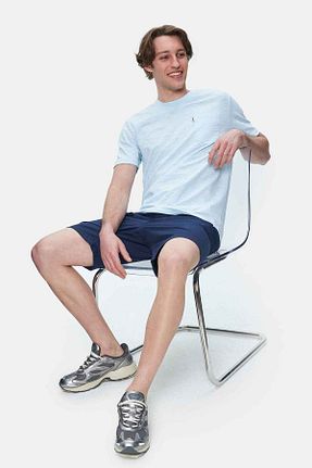 تیشرت آبی مردانه رگولار Ucla - کد 930355440