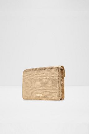 کیف دوشی طلائی زنانه چرم مصنوعی Aldo - کد 930352269