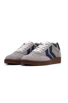 کفش اسنیکر طوسی زنانه بند دار hummel - کد 930351978