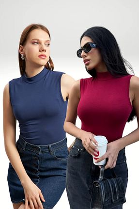 بادی رنگی زنانه یقه ماهیگیر Bipantolon - کد 930351172