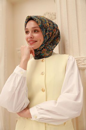 روسری رنگی پنبه ای Silk Home - کد 930473008