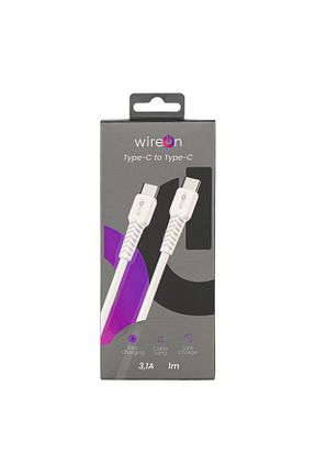کابل شارژر سفید Wireon - کد 930378517