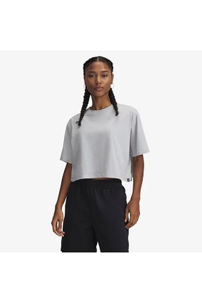 تیشرت اسپرت طوسی زنانه رگولار Under Armour - کد 897489622