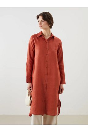 تونیک نارنجی زنانه بافتنی LC Waikiki - کد 930378928