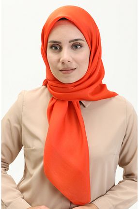 روسری نارنجی İpek Tivil sefamerve - کد 837976614