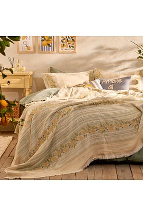 روتختی دونفره قهوه ای پنبه ای Bella Maison - کد 930374920