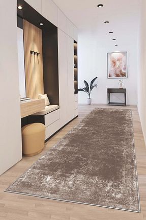 کناره قهوه ای پلی استر Hülya Home - کد 816934767