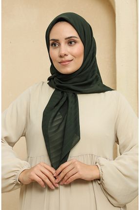 روسری خاکی شیفون sefamerve - کد 837976902