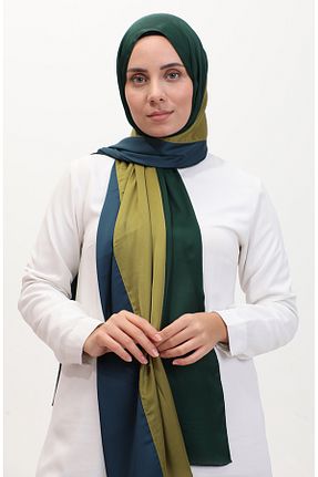 روسری سبز پلی استر sefamerve - کد 837976970