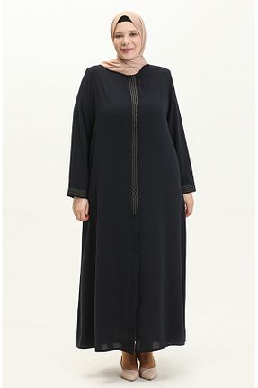 کلاه و ابایا سرمه ای زنانه پنبه ای sefamerve - کد 836068332