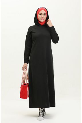 لباس حجاب مشکی زنانه Relaxed sefamerve - کد 833373466
