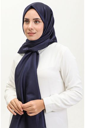 روسری سرمه ای 70 * 180 sefamerve - کد 837976317