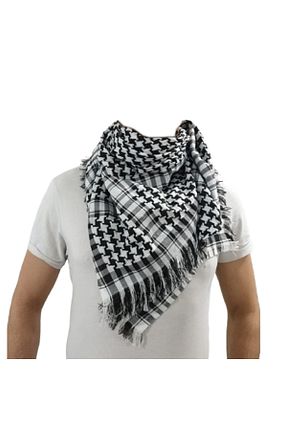 شال مشکی مردانه پنبه پلی استر Bima Ticaret - کد 797351883