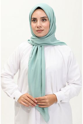 روسری سبز پلی استر sefamerve - کد 854668654