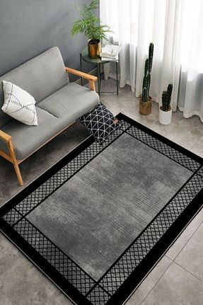 فرش مشکی قابل شستشو df home - کد 206667575