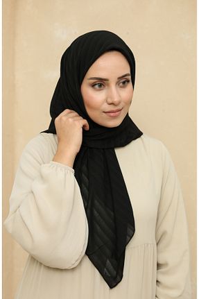 روسری مشکی شیفون sefamerve - کد 837975382