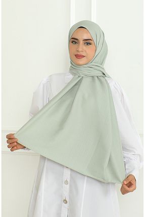 روسری سبز پلی استر sefamerve - کد 857829979