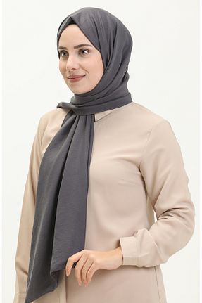 روسری طوسی 70 * 180 sefamerve - کد 845922383