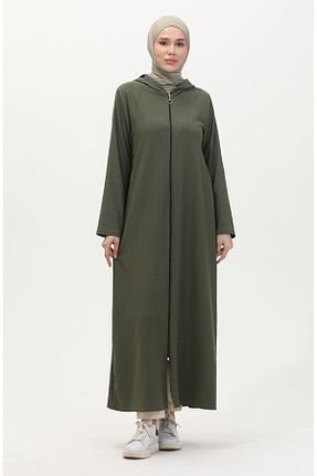 کلاه و ابایا خاکی زنانه پلی استر sefamerve - کد 860813895