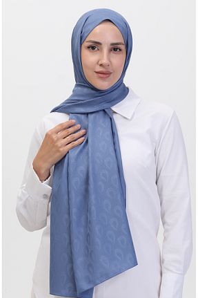 روسری سرمه ای پلی استر sefamerve - کد 847264991