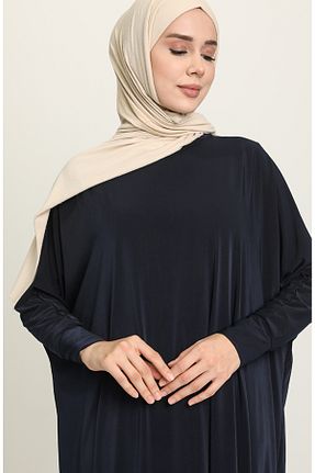 لباس حجاب سرمه ای زنانه Relaxed sefamerve - کد 844078651