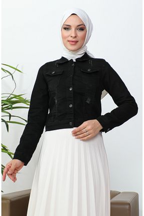 کت مشکی زنانه Relaxed sefamerve - کد 834609192