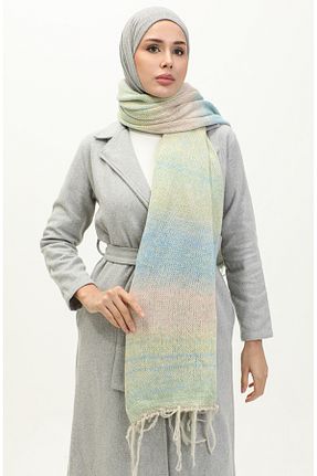 روسری رنگی 70 * 180 sefamerve - کد 837976486