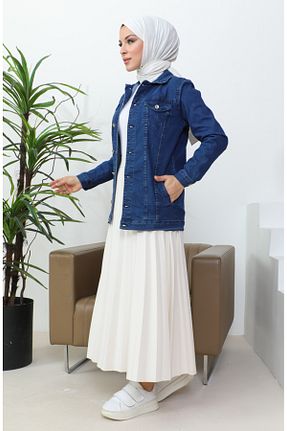 کت سرمه ای زنانه Relaxed sefamerve - کد 834609552