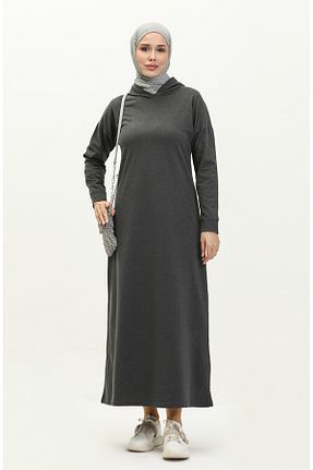 لباس حجاب طوسی زنانه Relaxed sefamerve - کد 833371231