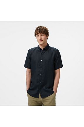 پیراهن مشکی مردانه رگولار Nautica - کد 930381856