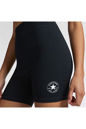 شلوارک و برمودا مشکی زنانه رگولار Converse - کد 865354217